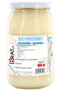 Zdjęcie produktu Brat Olej kokosowy rafinowany bezzapachowy 900ml