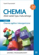 Chemia ogólna i nieorganiczna zbiór zadań typu maturalnego część 1 zakres rozszerzony. Autor: Kamil Kaznowski. ZdrowePodejscie.pl Okładka książki Chemia ogólna i nieorganiczna zbiór zadań typu maturalnego część 1 zakres rozszerzony