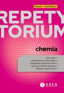 Chemia. Repetytorium liceum/technikum 2023. Autor: Opracowanie zbiorowe. ZdrowePodejscie.pl Okładka książki Chemia. Repetytorium liceum/technikum 2023
