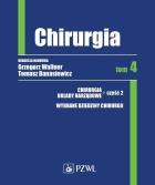 Chirurgia Tom 4. Autor: Grzegorz Wallner (red.). ZdrowePodejscie.pl Okładka książki Chirurgia Tom 4