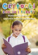 Czytanki zdania i teksty Materiały do nauki czytania metodą sylabową. Autor: Hinz Magdalena. ZdrowePodejscie.pl Okładka książki Czytanki zdania i teksty Materiały do nauki czytania metodą sylabową