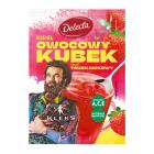 Opakowanie Delecta KLEKS Owocowy Kubek Kisiel smak truskawkowy 30g