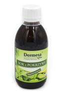 Dermesa Pokrzywa sok z ziela 250ml. Producent: Dermesa. ZdrowePodejscie.pl Zdjęcie produktu Dermesa Pokrzywa sok z ziela 250ml