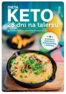 Dieta keto 28 dni na talerzu. Autor: Joanna Zielewska. ZdrowePodejscie.pl Okładka książki Dieta keto 28 dni na talerzu