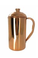 Dzbanek miedziany klasyczny Ayur Water 1,5 litra. ZdrowePodejscie.pl Zdjęcie produktu Dzbanek miedziany klasyczny Ayur Water 1,5 litra