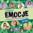 Fotokarty. Emocje. Autor: Gubała Elżbieta. ZdrowePodejscie.pl Okładka książki Fotokarty. Emocje