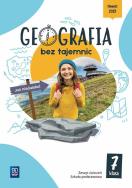 Okładka książki Geografia bez tajemnic zeszyt ćwiczeń klasa 7 szkoła podstawowa