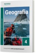 Okładka książki Geografia LO 4 Podr. ZR w.2022 OPERON