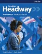 Headway 5E Intermediate WB + key OXFORD. Autor: Liz and John Soars, Paul Hancock. ZdrowePodejscie.pl Okładka książki Headway 5E Intermediate WB + key OXFORD