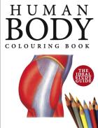 Human Body Colouring Book. Autor: Peter Abrahams. ZdrowePodejscie.pl Okładka książki Human Body Colouring Book