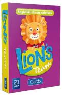J. ang. 5-latek Lion's Team. Cards 2022 WSIP. Autor:   Praca zbiorowa. ZdrowePodejscie.pl Okładka książki J. ang. 5-latek Lion's Team. Cards 2022 WSIP