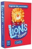 J. ang. 6-latek Lion's Team. Cards 2022 WSIP. Autor:   Praca zbiorowa. ZdrowePodejscie.pl Okładka książki J. ang. 6-latek Lion's Team. Cards 2022 WSIP