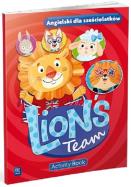 J. ang. 6-latek Lion's Team. KP 2022 WSIP. Autor:   Praca zbiorowa. ZdrowePodejscie.pl Okładka książki J. ang. 6-latek Lion's Team. KP 2022 WSIP