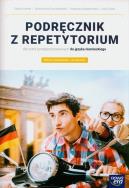 J. Niemiecki Podręcznik z repetytorium 2022 NE. Autor: Katarzyna Szachowska. Sylwia Mróz-Dwornikowska. ZdrowePodejscie.pl Okładka książki J. Niemiecki Podręcznik z repetytorium 2022 NE