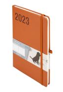 Okładka książki Kal 2023 Minimalizm A5 TNS brązowy