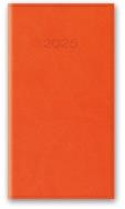Okładka książki KAL 2025 A6 TYGODNIOWY OPRAWA VIVELLA - Pomarańczowy