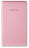 Okładka książki KAL 2025 A6 TYGODNIOWY OPRAWA VIVELLA - Pudrowy róż