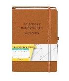 Okładka książki Kalendarz 2023/2024 A5 nauczyciela TDW brązowy