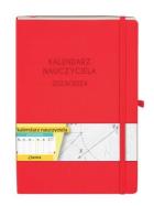 Okładka książki Kalendarz 2023/2024 A5 nauczyciela TDW czerwony