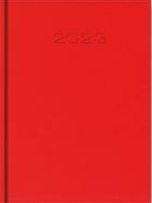 Opakowanie Kalendarz 2023 A5 dzienny vivella czerwony