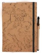 Okładka książki Kalendarz 2023 Karft leśny A5 ryś TNS ANTRA