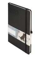 Okładka książki Kalendarz 2023 Minimalizm A5 czarny TNS ANTRA