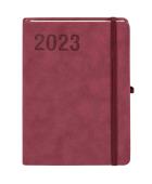 Okładka książki Kalendarz 2023 Nuba A5 burgundowy TNS ANTRA