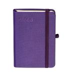 Okładka książki Kalendarz 2023 Rubi A6 fioletowy TDW