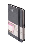 Okładka książki Kalendarz 2023 Rubi A6 grafitowy TDW ANTRA