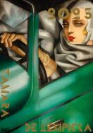 Kalendarz 2023 Tamara Łempicka gold. Autor: Pluta Władysław. ZdrowePodejscie.pl Okładka książki Kalendarz 2023 Tamara Łempicka gold