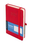 Opakowanie Kalendarz 2023 Vivella Memofix B6 czerwony DNS