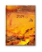 Opakowanie Kalendarz 2024 21DS A5 SOFT BURSZTYN KSIĄŻK