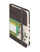 Kalendarz 2024 Awangarda A7 grafit TDW. Autor: -. ZdrowePodejscie.pl Okładka książki Kalendarz 2024 Awangarda A7 grafit TDW