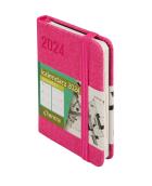 Kalendarz 2024 Awangarda A7 róż TDW. Autor: -. ZdrowePodejscie.pl Okładka książki Kalendarz 2024 Awangarda A7 róż TDW