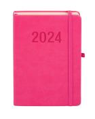 Okładka książki Kalendarz 2024 Memo A4 DNS róż