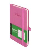 Kalendarz 2024 Memo A6 TDW amarant. Autor: -. ZdrowePodejscie.pl Okładka książki Kalendarz 2024 Memo A6 TDW amarant