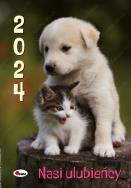 Opakowanie Kalendarz 2024 Nasi ulubieńcy A3-1 ścienny