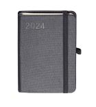 Okładka książki Kalendarz 2024 Rubi A6 grafit TDW
