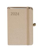 Okładka książki Kalendarz 2024 Sakura A6 szampański TDW