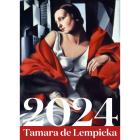 Okładka książki Kalendarz 2024 - Tamara Łempicka A3