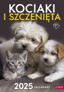 Opakowanie Kalendarz 2025 A3 Ścienny Kociaki i Szczenięta
