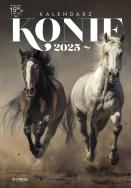 Okładka książki Kalendarz 2025 A3 Ścienny Konie