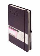 Okładka książki Kalendarz 2025 A5 Rubi DNS brązowy