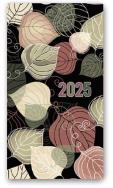 Okładka książki Kalendarz 2025 A6 tyg soft LIŚCIE