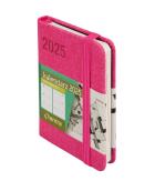 Opakowanie Kalendarz 2025 A7 Awangarda TDW różowy