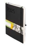 Okładka książki Kalendarz 2025 B5 Impresja DNS czarny