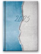 Opakowanie Kalendarz 2025 B6 dzienny soft BŁĘKIT