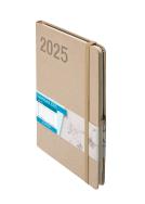 Kalendarz 2025 Sakura A5 TNS szampański. Autor: -. ZdrowePodejscie.pl Okładka książki Kalendarz 2025 Sakura A5 TNS szampański