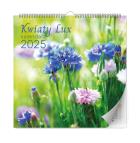 Opakowanie Kalendarz 2025 ścienny Kwiaty LUX