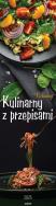 Opakowanie Kalendarz 2025 ścienny paskowy Kulinarny